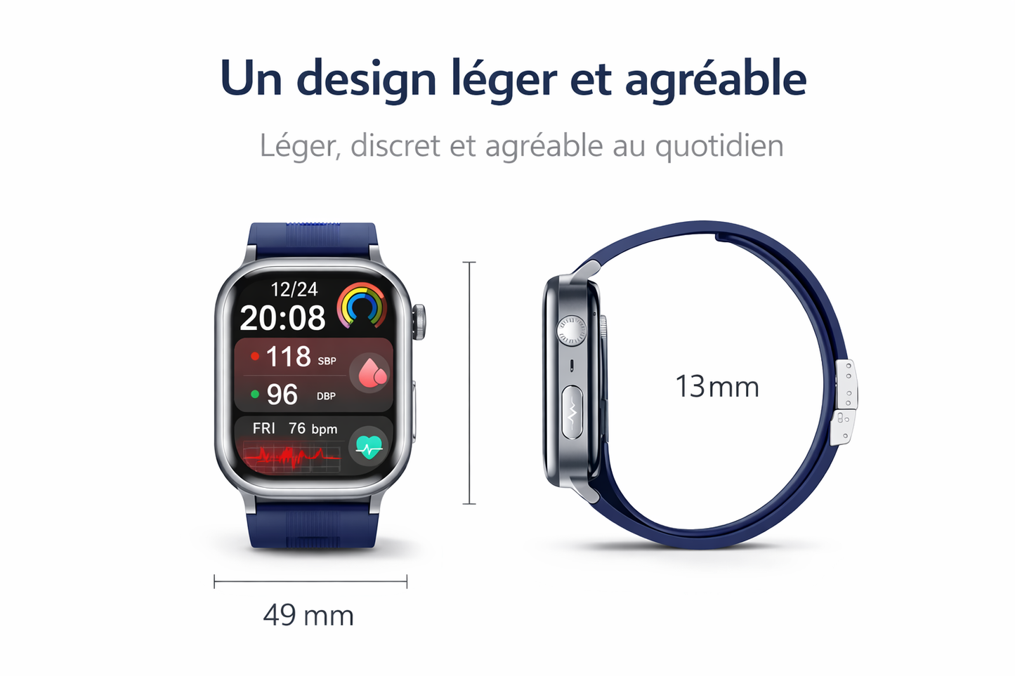 Montre connectée senior SOS