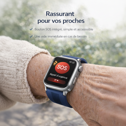 Montre connectée senior SOS